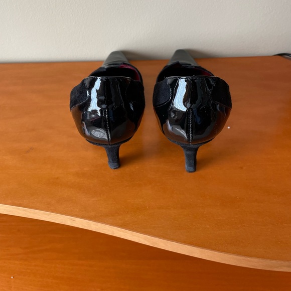 Women shoes natural leather and suede combination - Picture 3 of 5